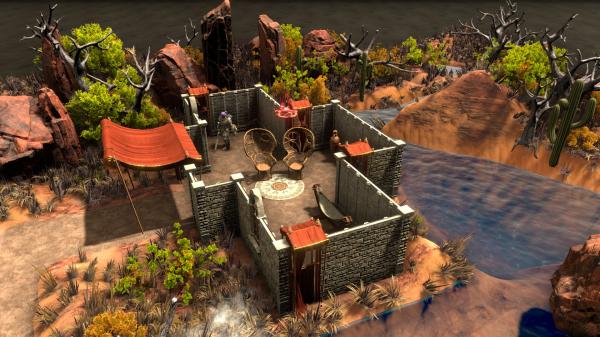 Tienda en el desierto