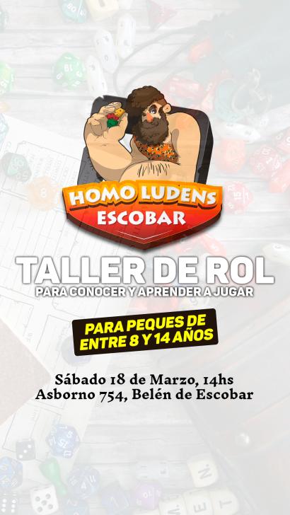 Taller de introducción a los juegos de rol para peques